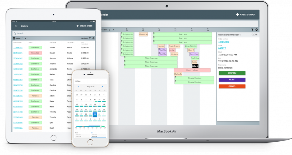 Flex space management software