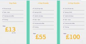 Areaworks membership